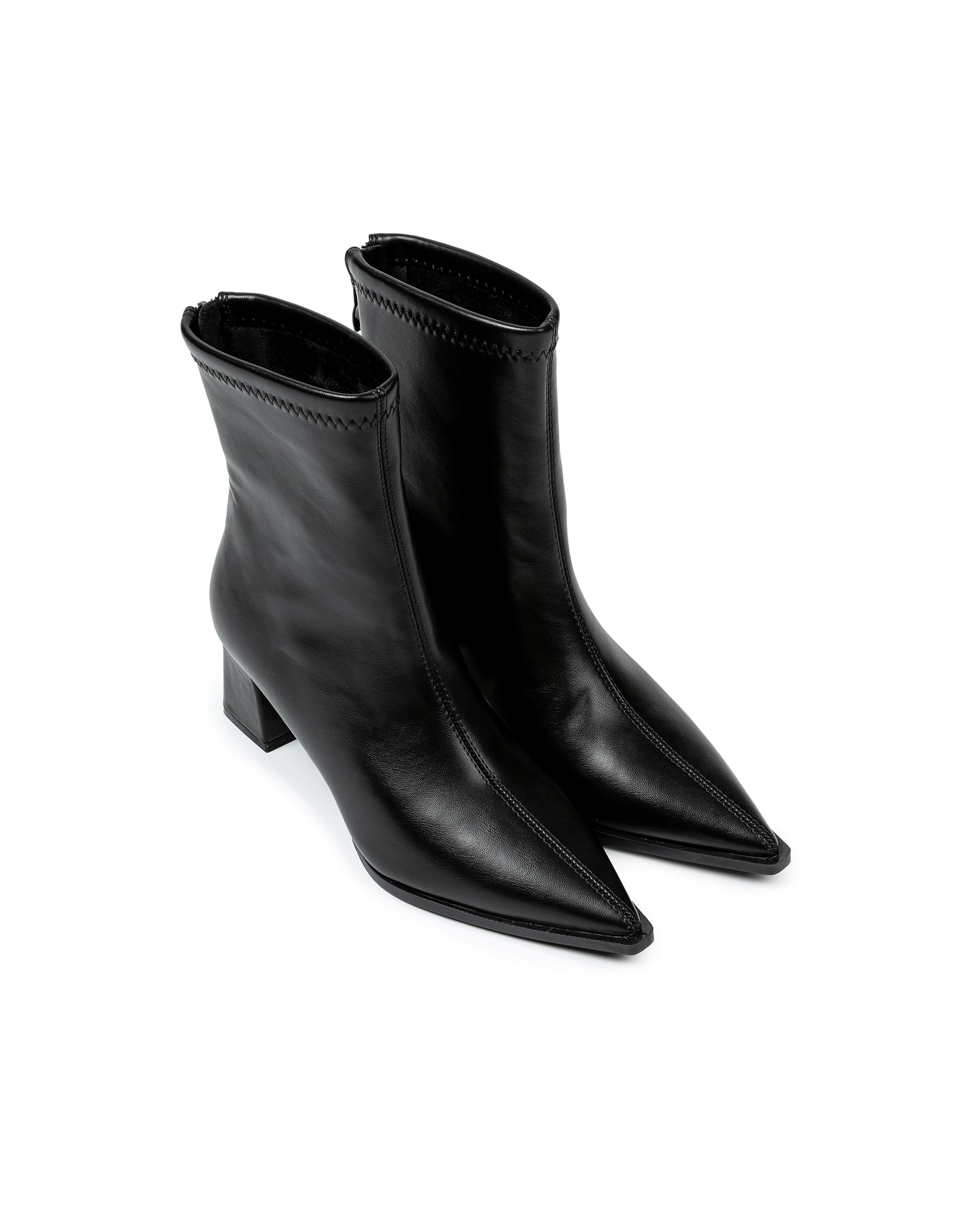 Sleek Leather Boots