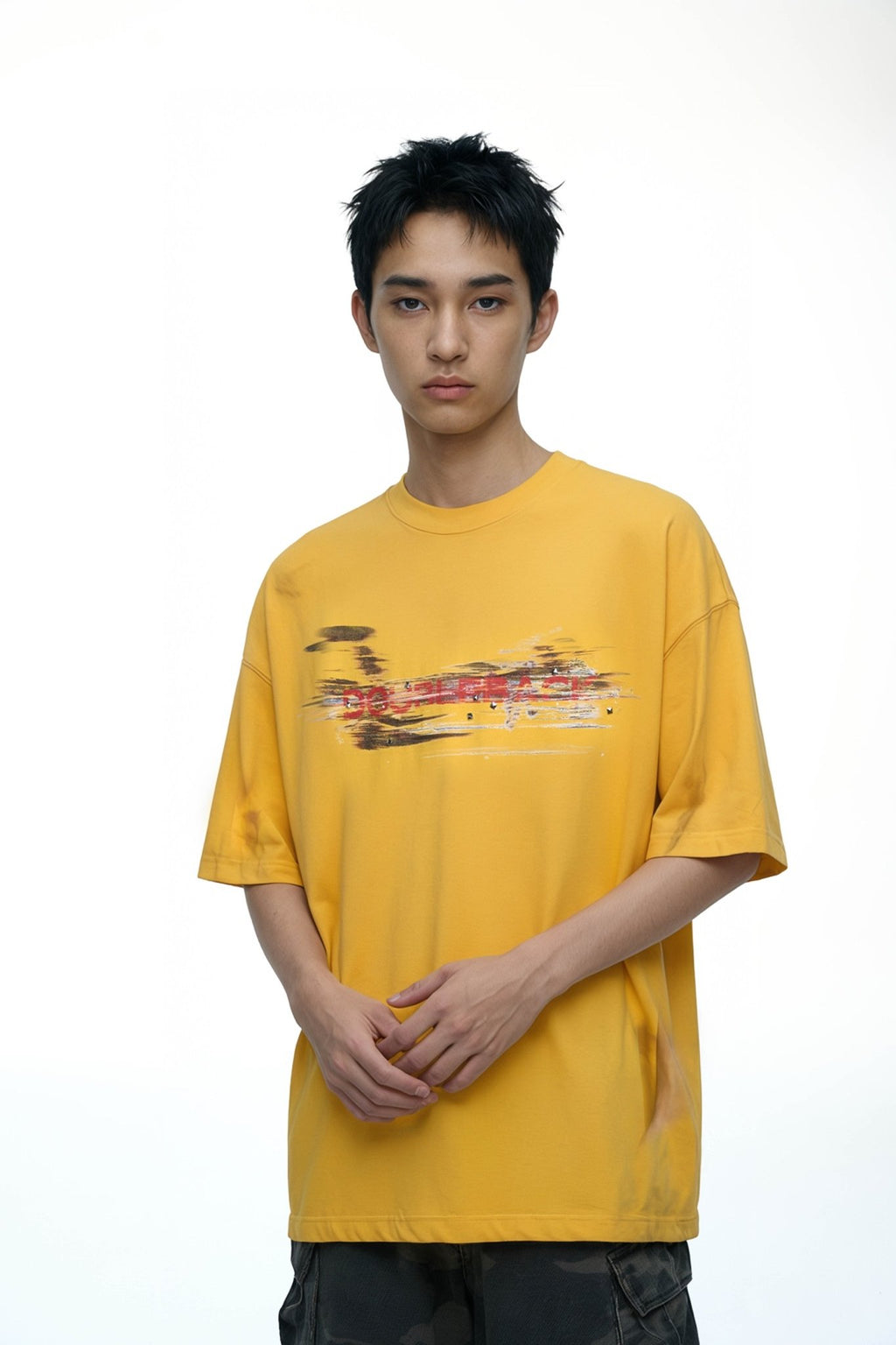 Car Paint Scratch T-Shirt Oversized