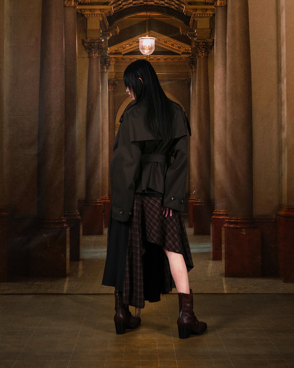 Gabardine Trench Coat