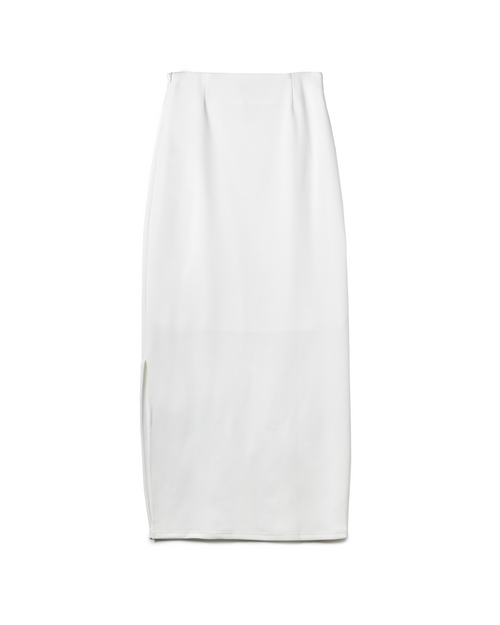 Abstract Line Midi Skirt