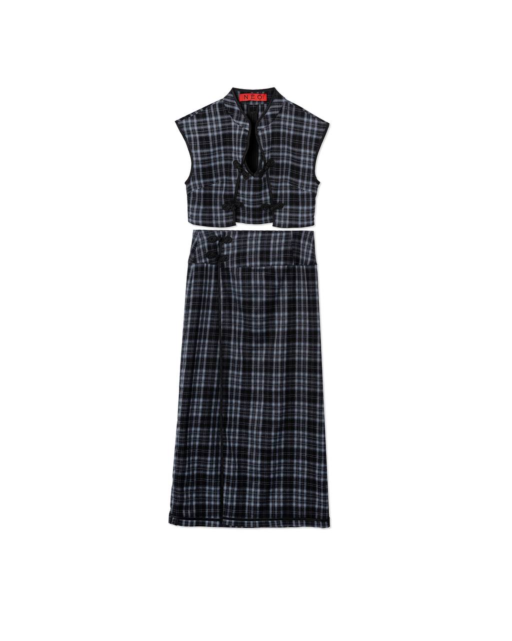 VOL.3_CH.1 Plaid Top