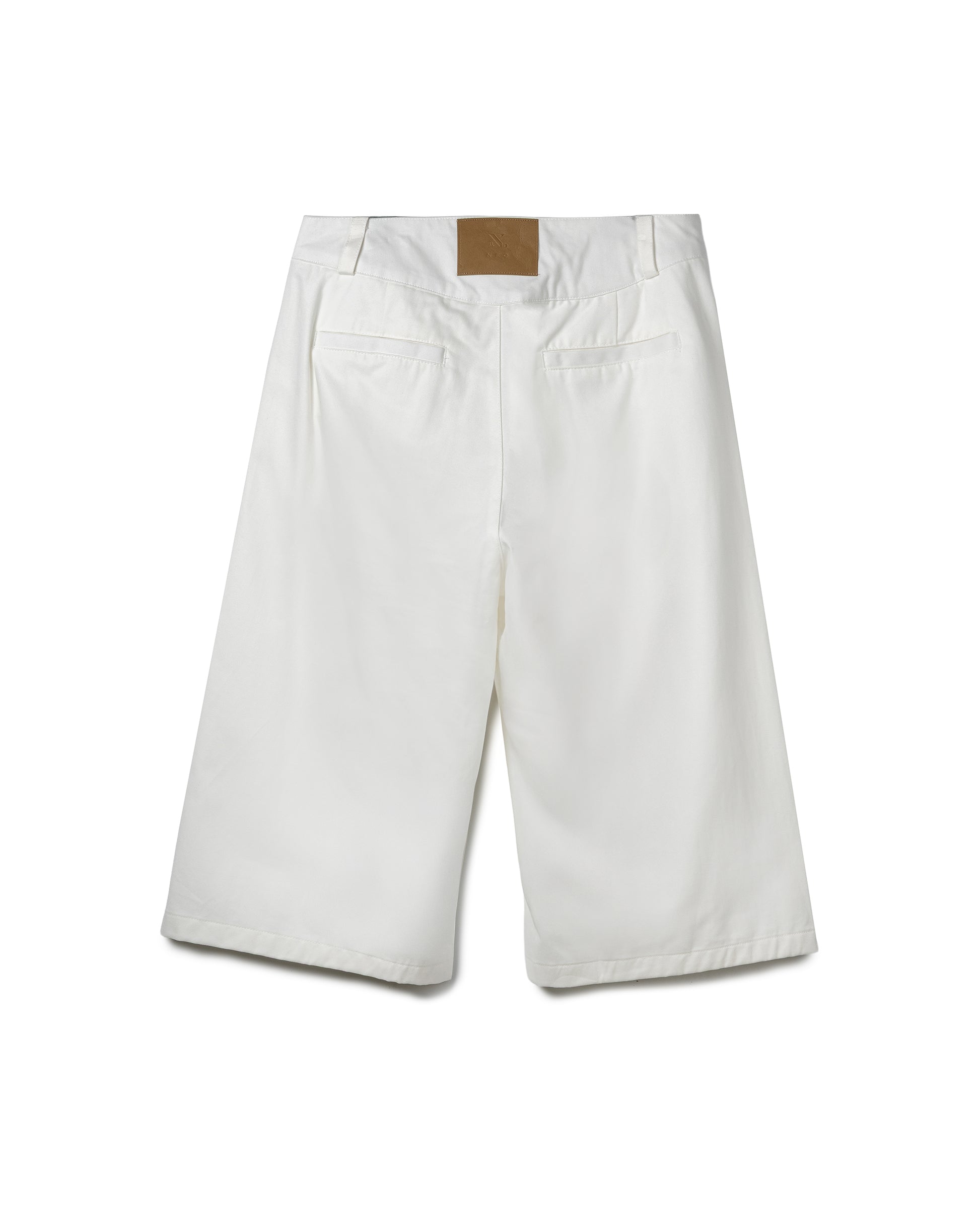 Clean-Cut High-Waisted Culottes