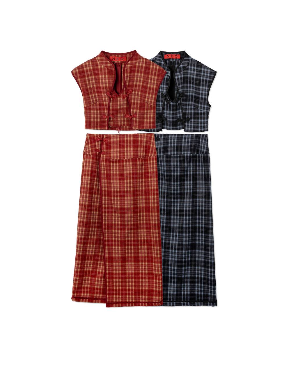 VOL.3_CH.1 Plaid Skirt