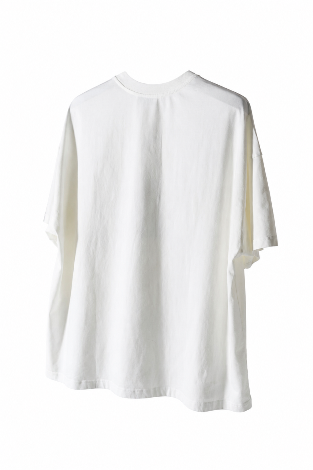 DOUBLEBACK Ripped Embroidery T-Shirt Oversized