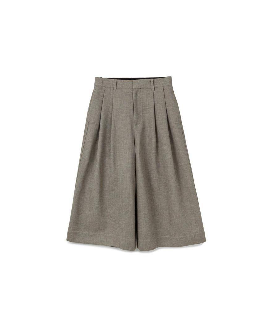 Tailored Midi Culotte Pants