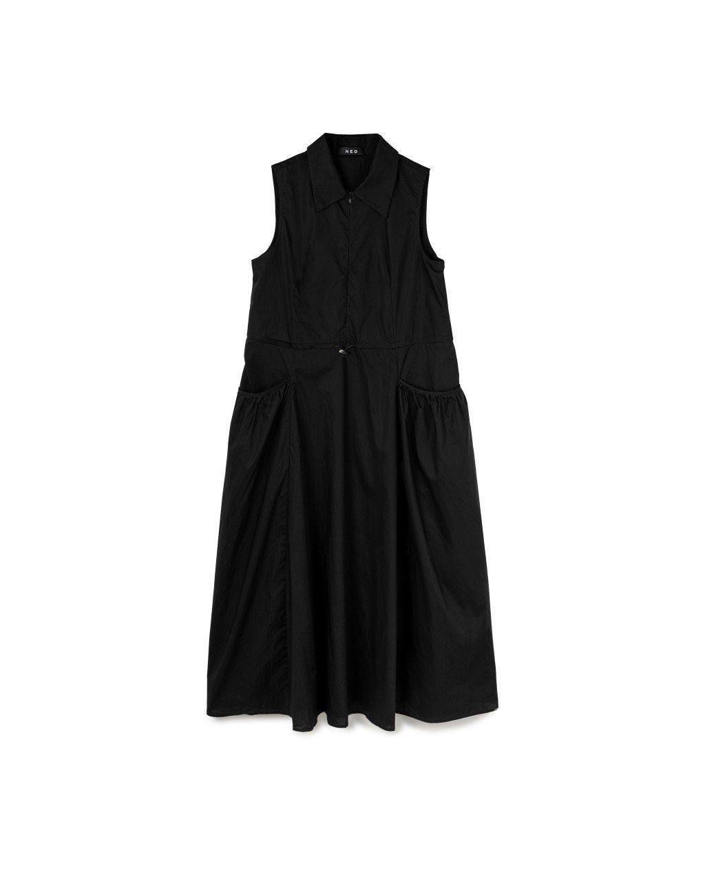 Clean Line Shirt Maxi Dress