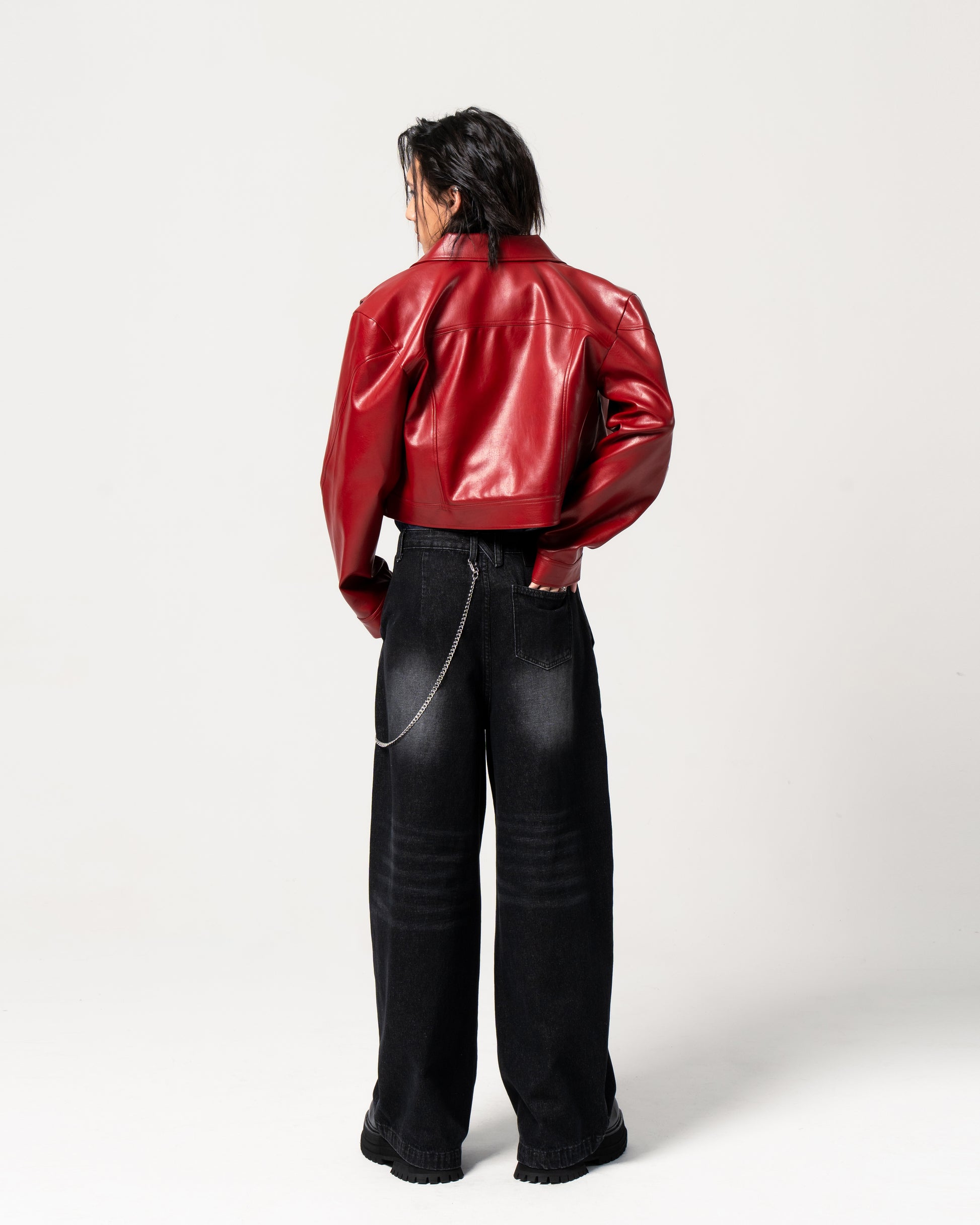 N E O CH.1 Leather Jacket