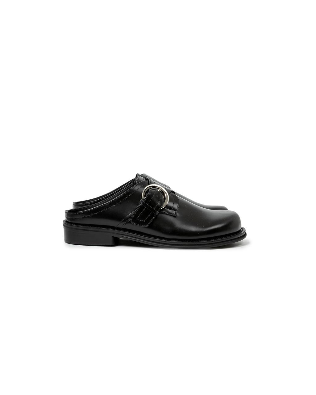 Round Toe Buckle Loafers