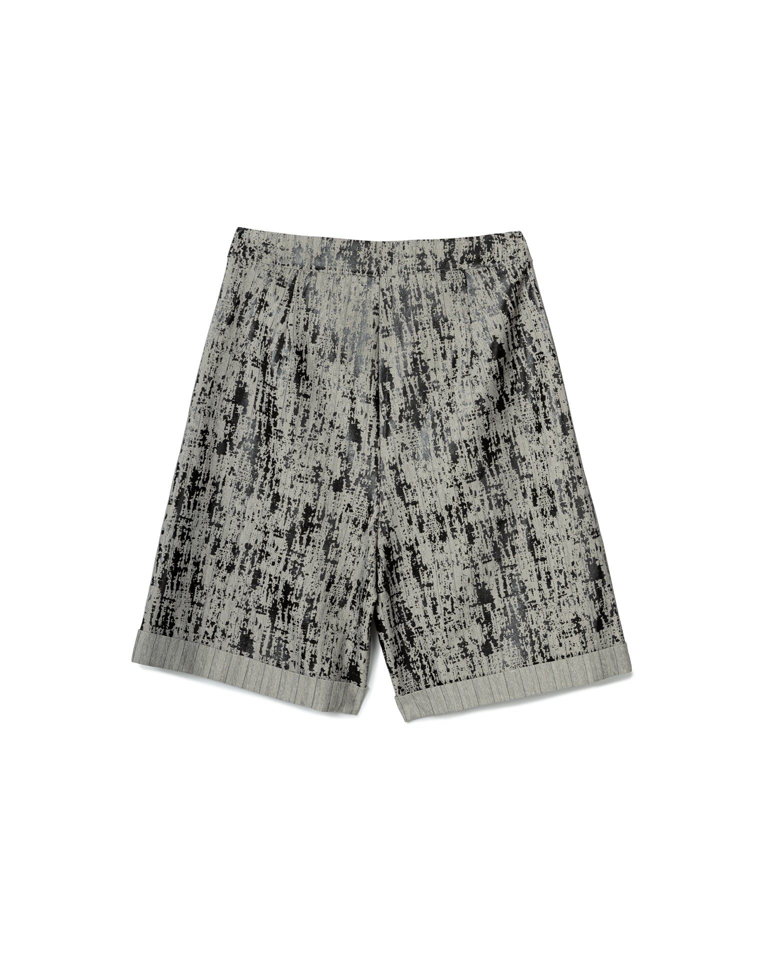 Textured A-line Shorts