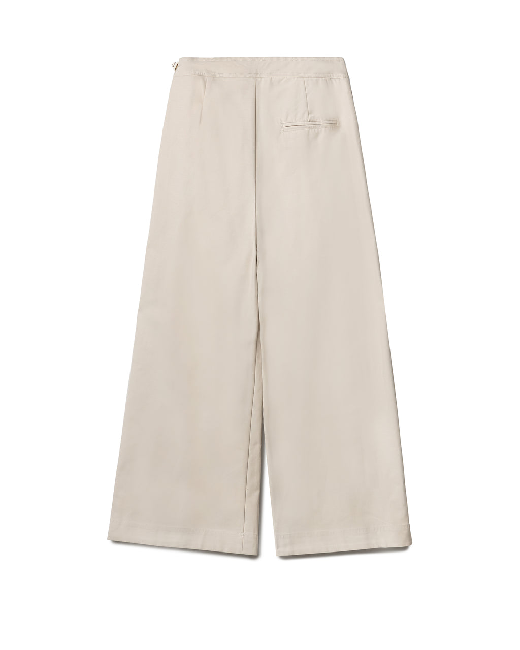 Tailored D-Ring Panel-Wrap Pants