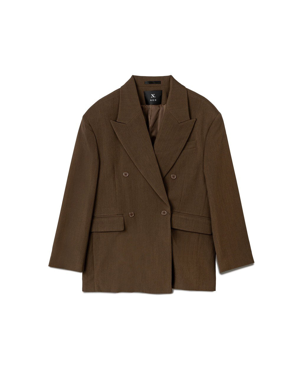 Double-Breasted Tailored Blazer