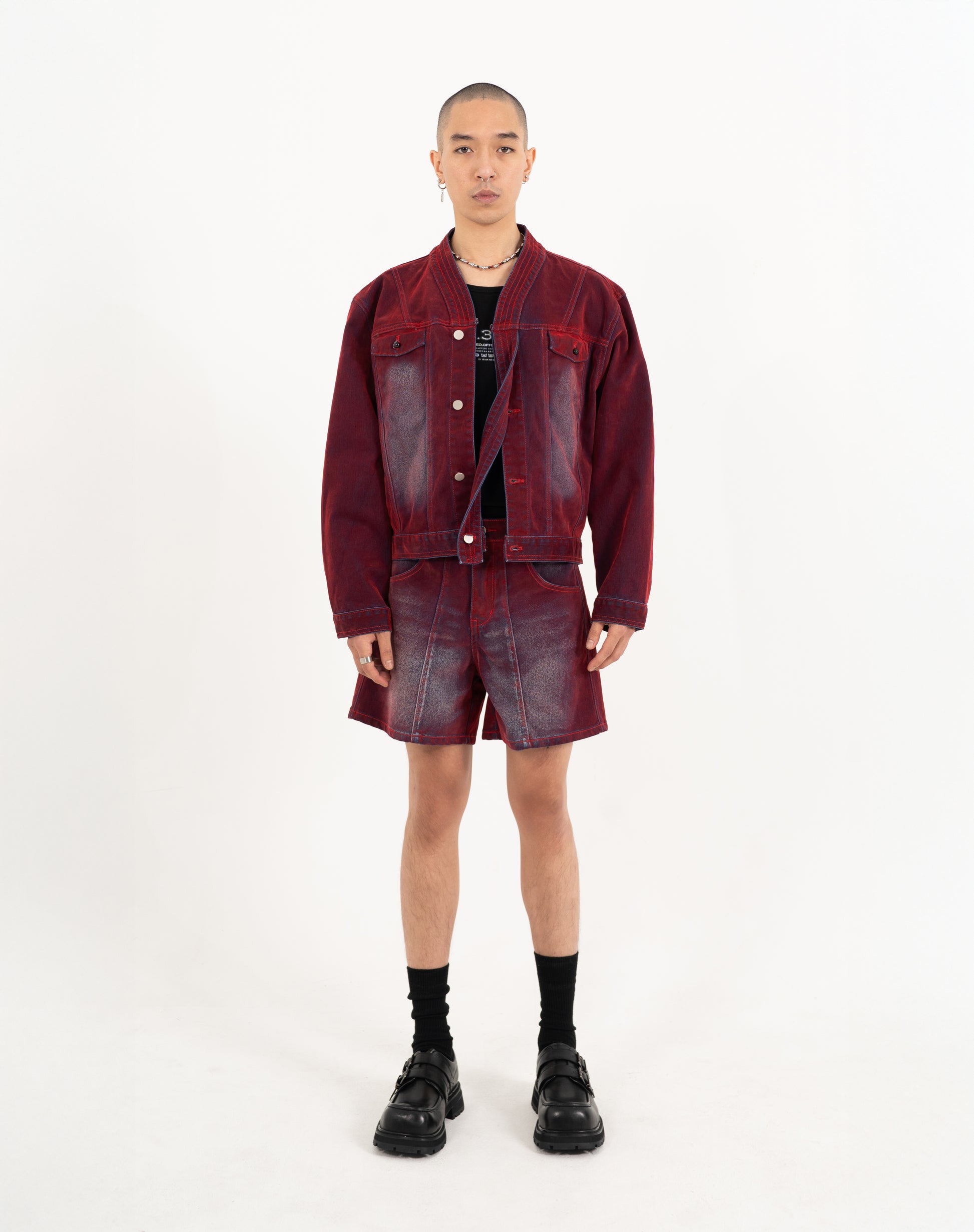 N E O CH.2 Faded Wrinkle Jacket