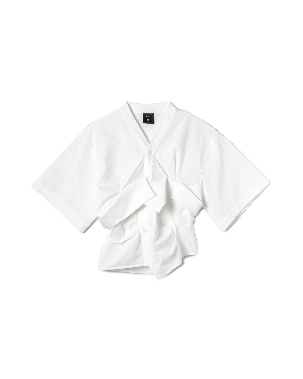 Wrap-Waist Shirt