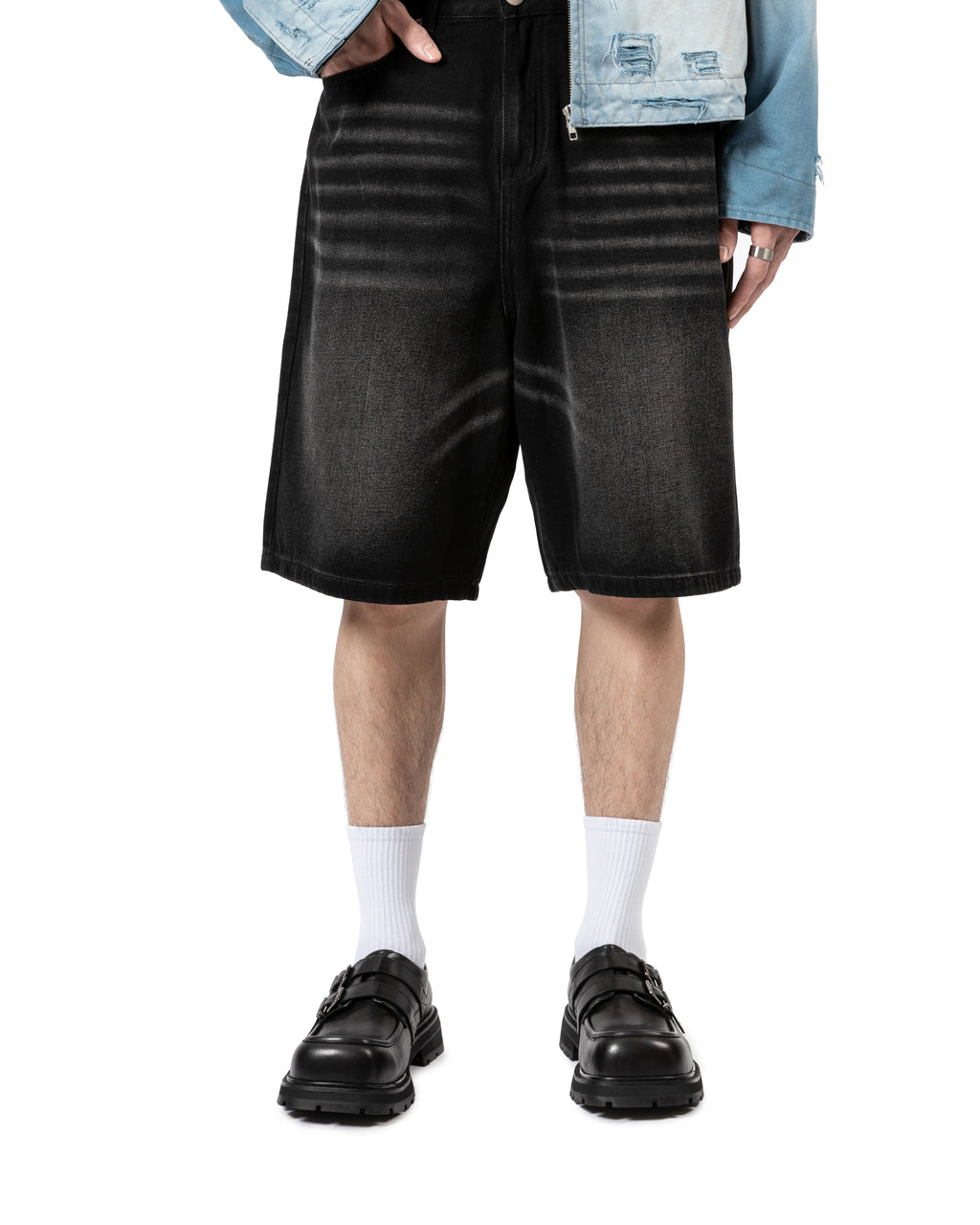 Washed Gradient Jort