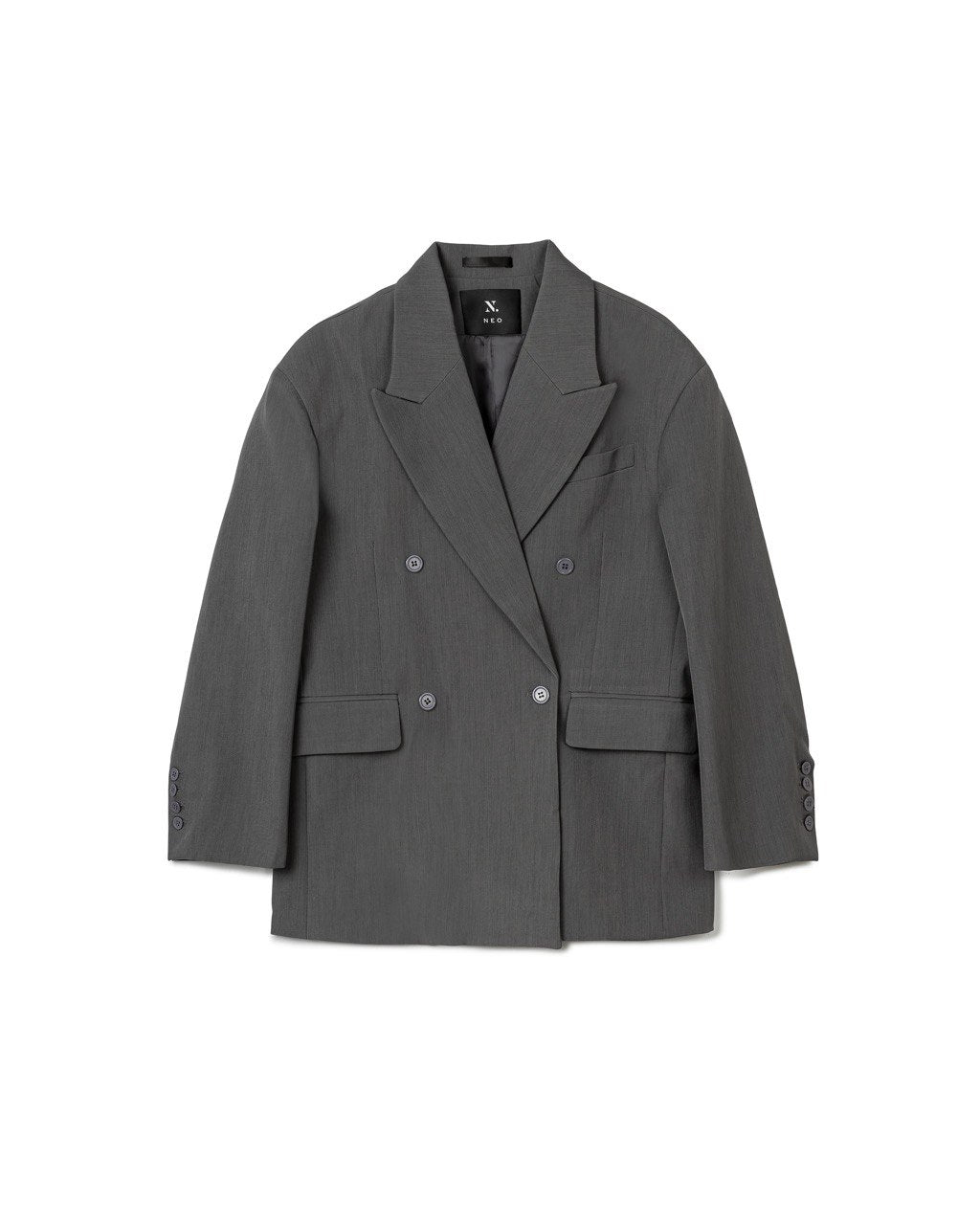 Double-Breasted Tailored Blazer