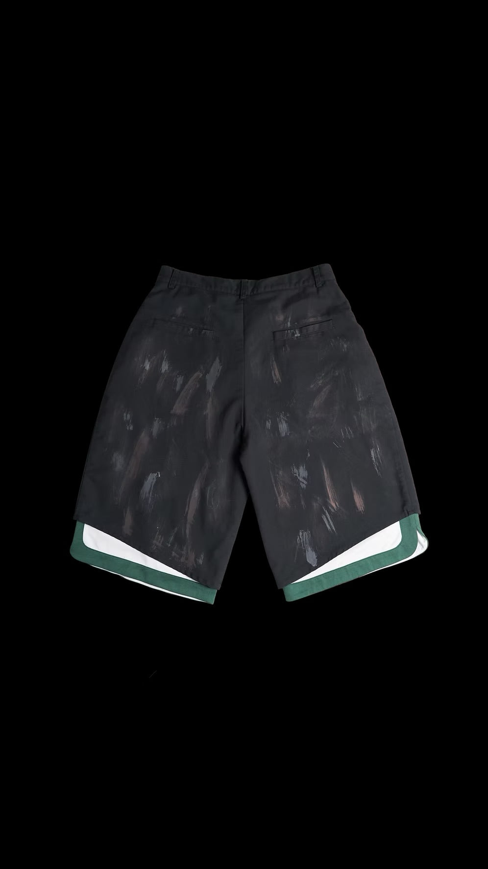 DOUBLE BACK Tailored Double Layer Short Pants