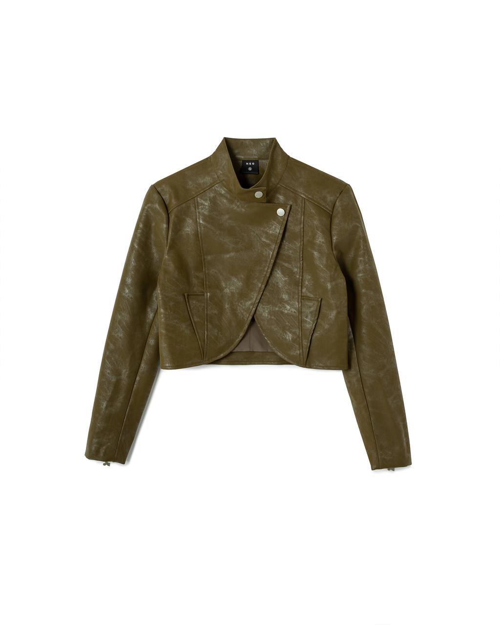 Cropped Structured Jacket