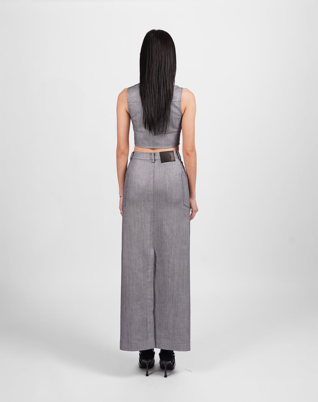 Pocket Straight Skirt