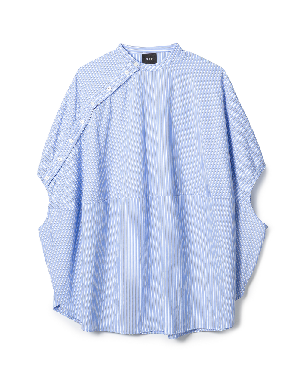 Modern Double-Layer Striped Ribbed Top
