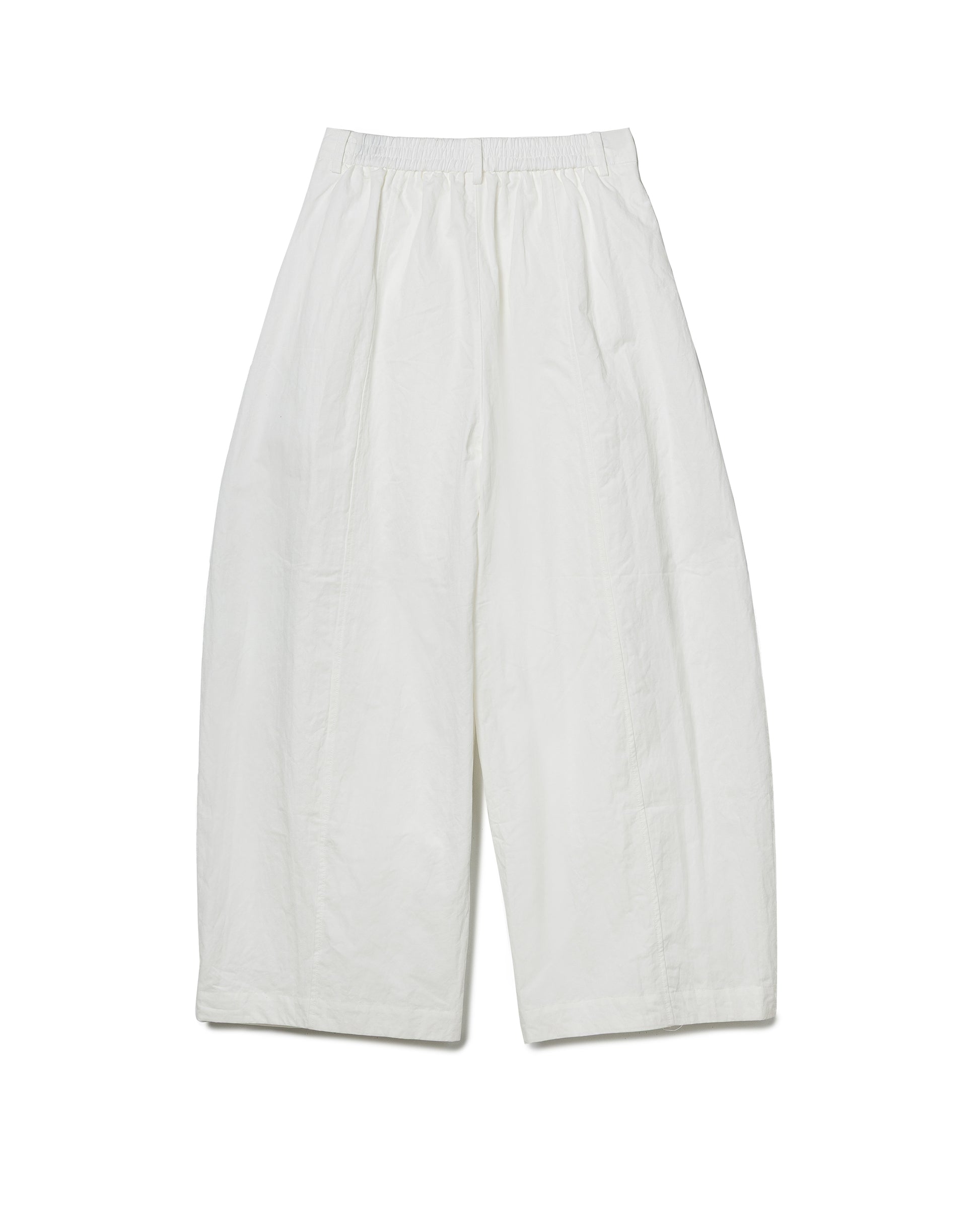 Relaxed Curved Drawstring Trousers