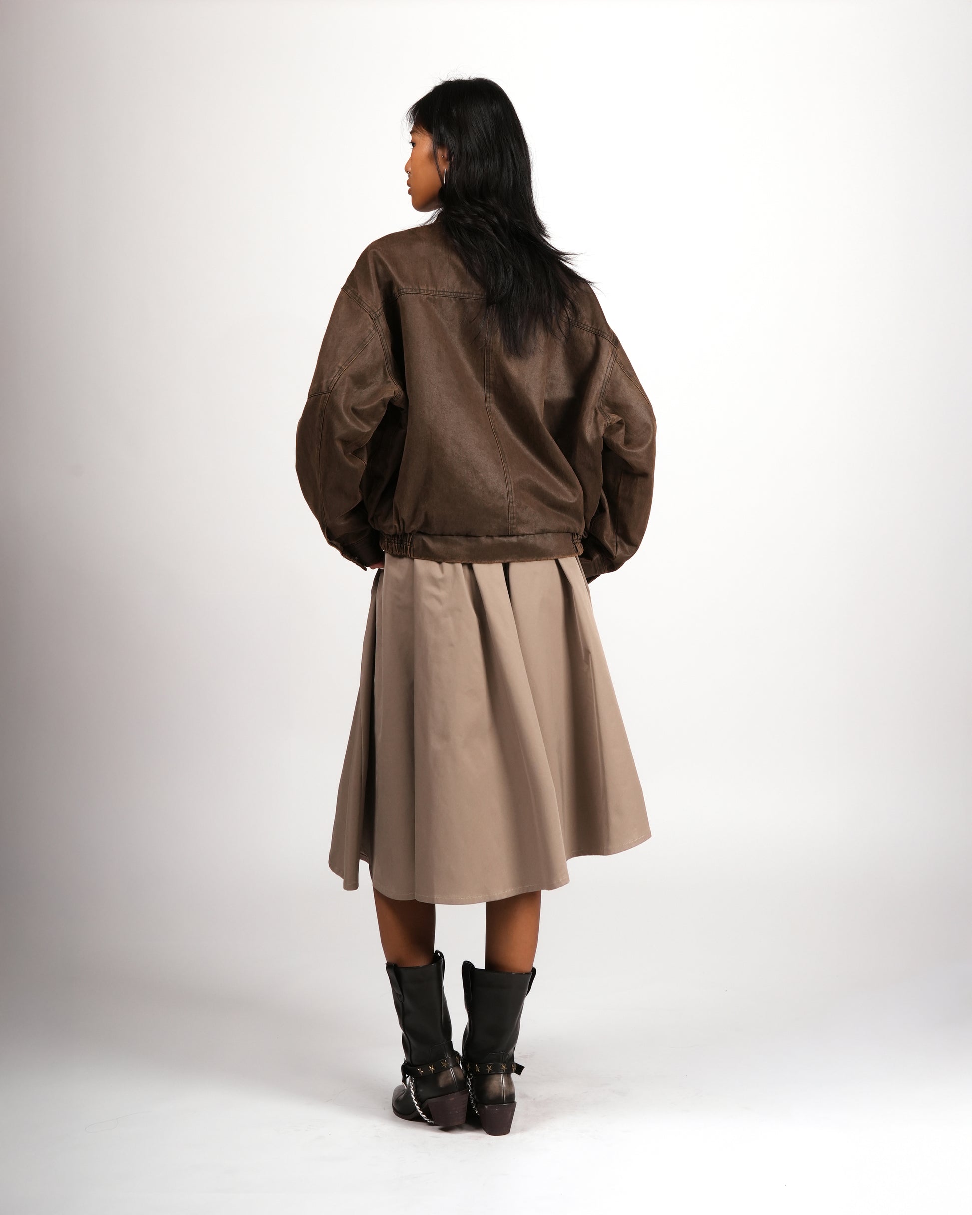 Vintage Utility Cinched Jacket