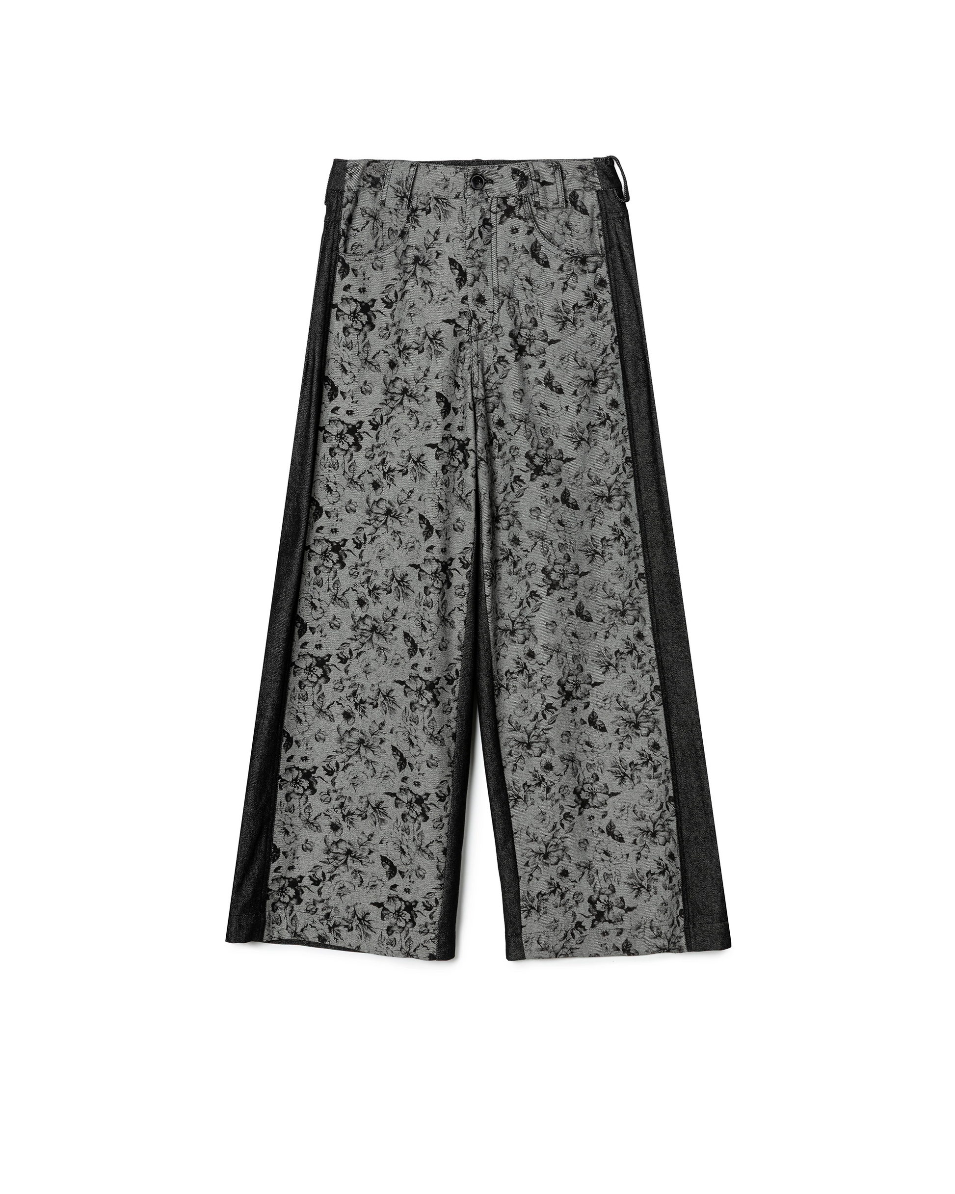 Floral Panel Pants