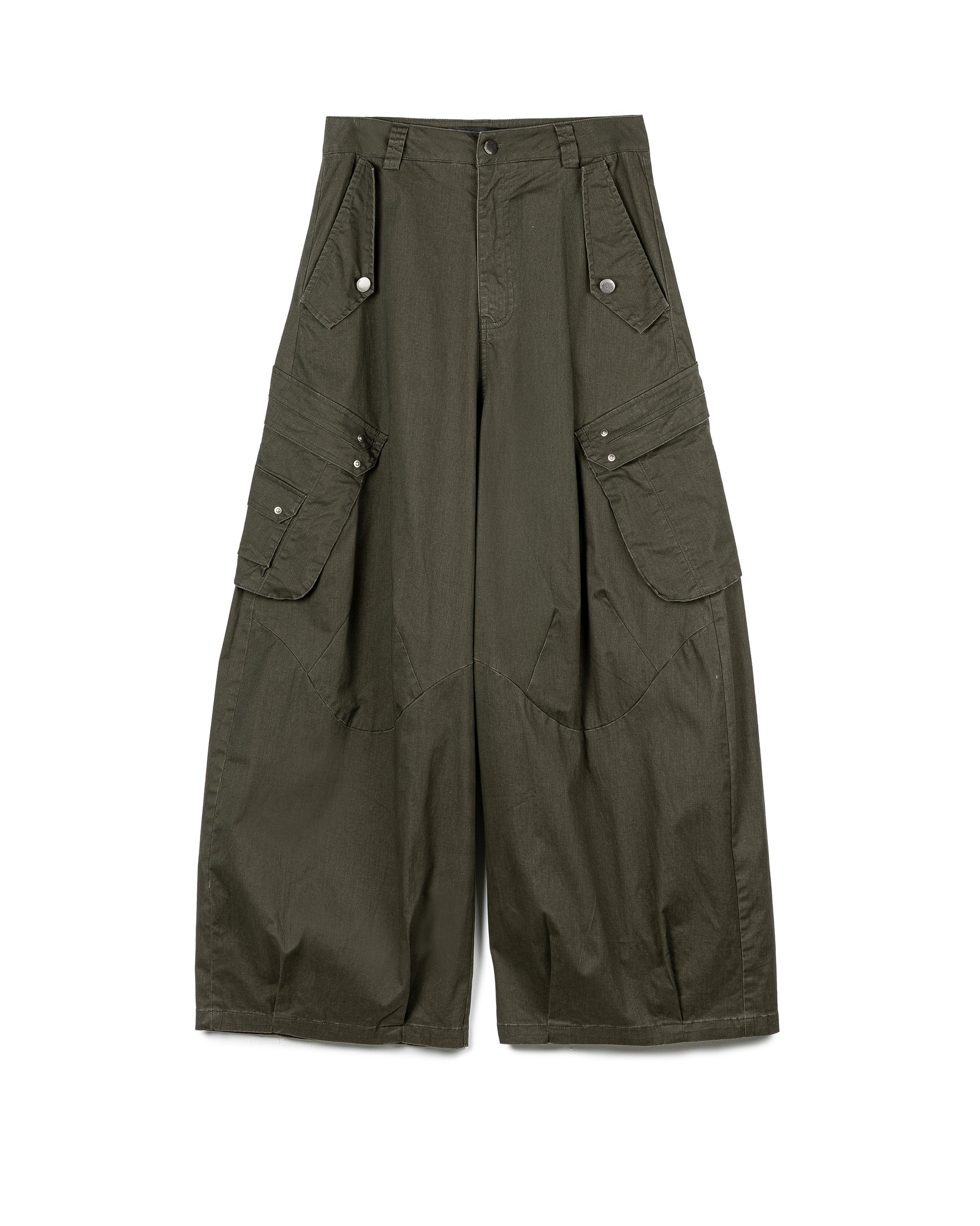 Cargo Wide-leg Pants