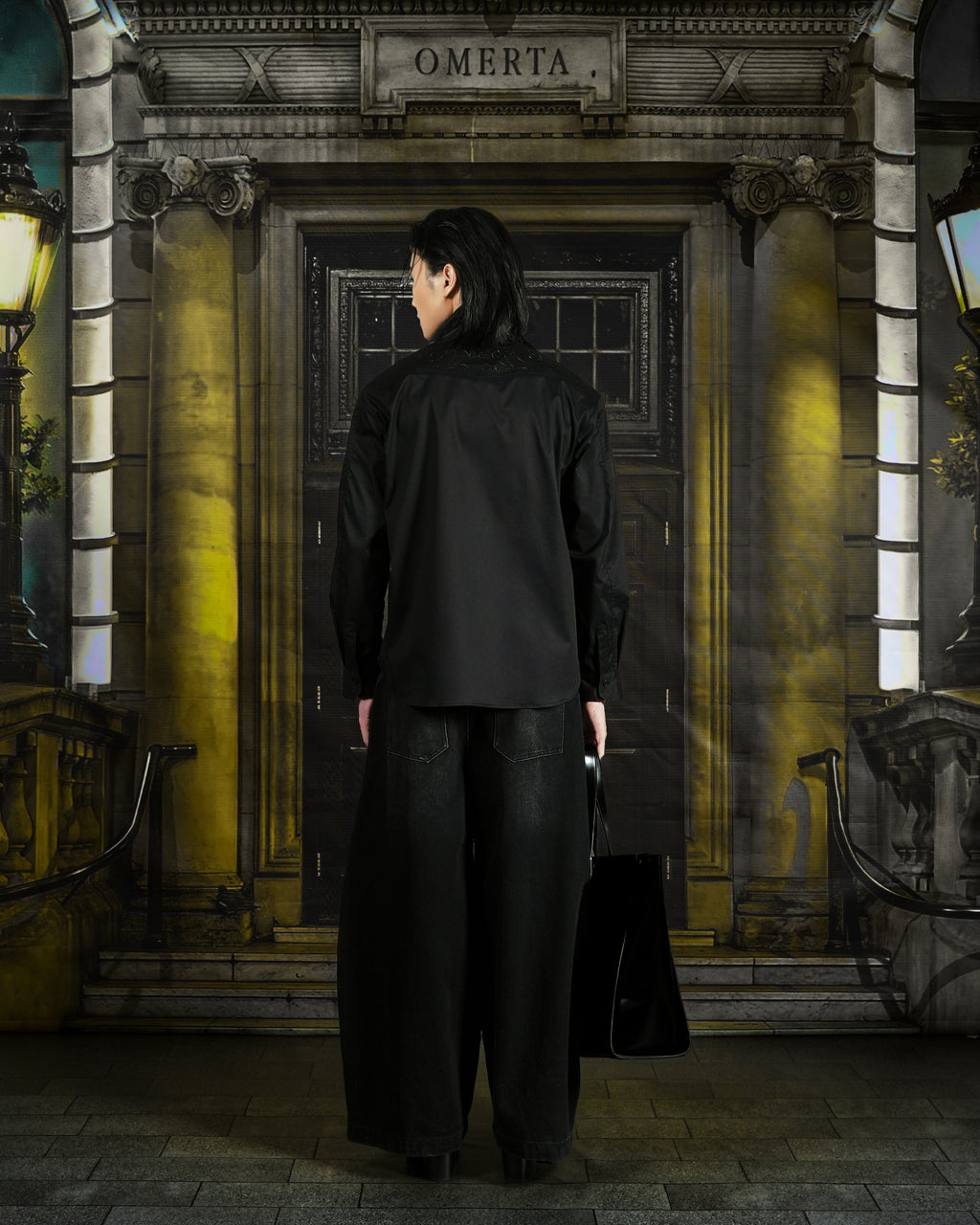 N E O VOL.2_CH.2 Embroidered Shirt