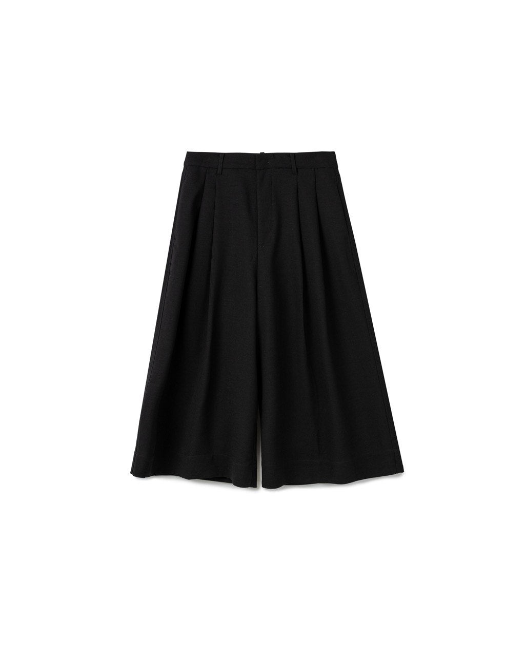 Tailored Midi Culotte Pants