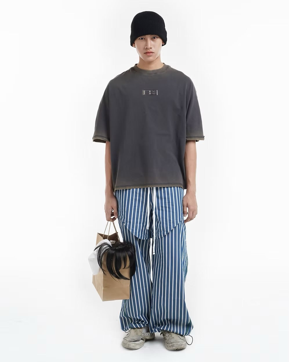 DOUBLE BACK ESSENTIAL SERIES | DBB Metal Logo T-Shirt