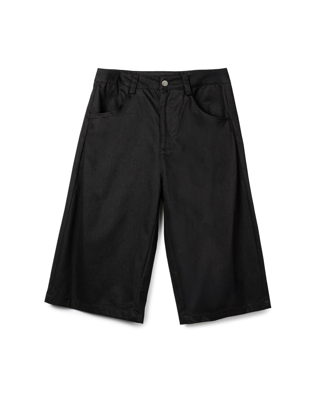 Clean-Cut High-Waisted Culottes
