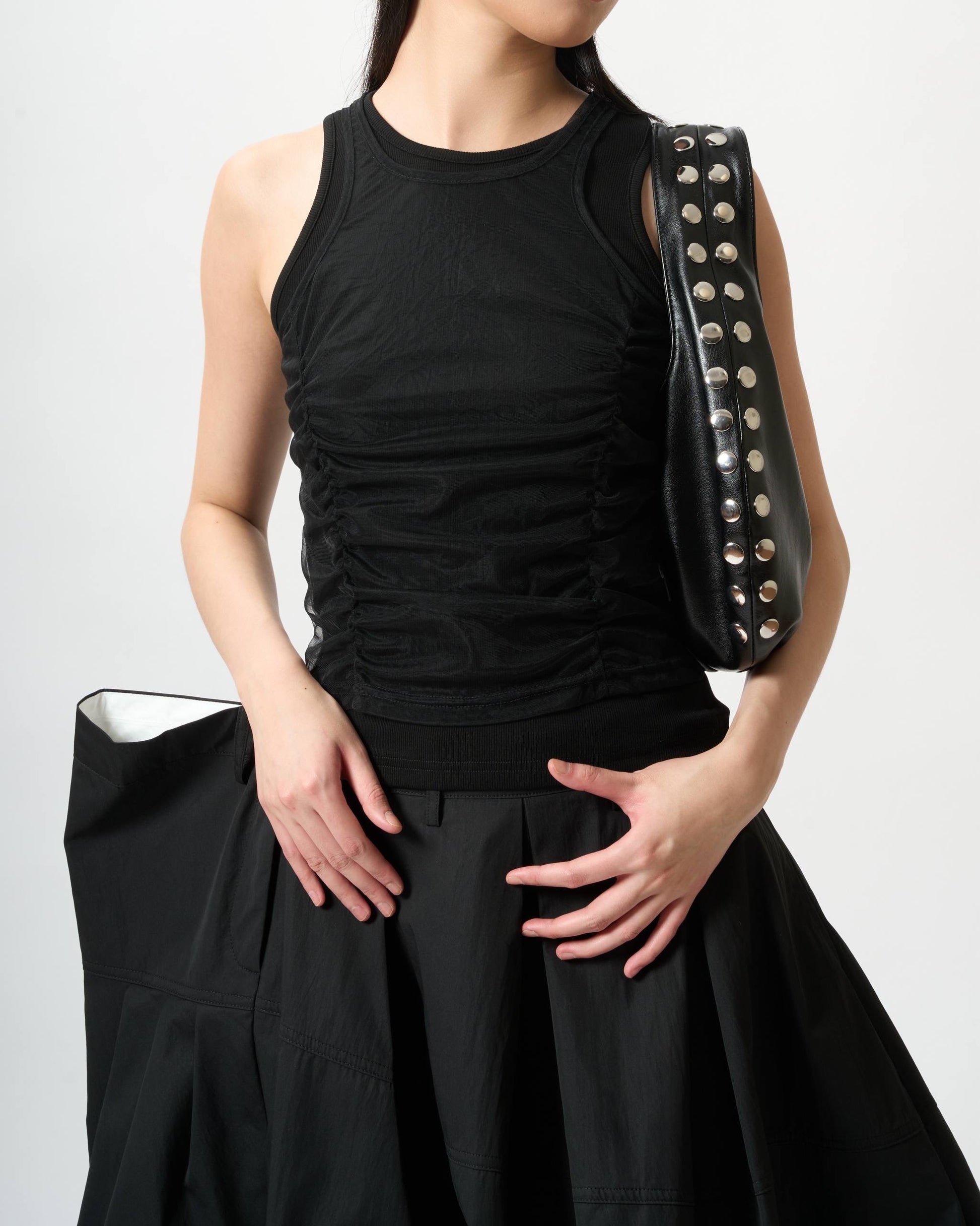 Deconstructed Panel Balloon Skirt