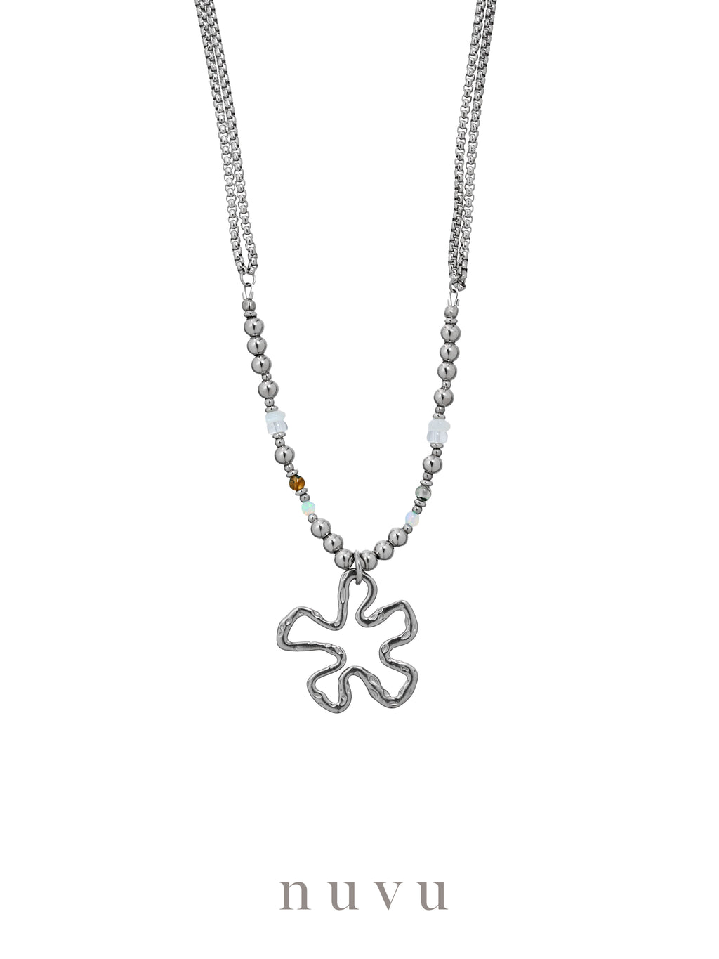 NUVU Voice of Flower Collection
Full Bloom
Necklace
40cm