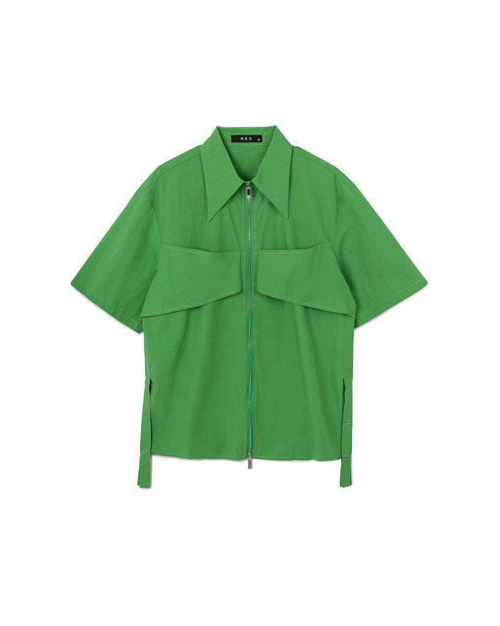 Utility Zip-Up Shirt