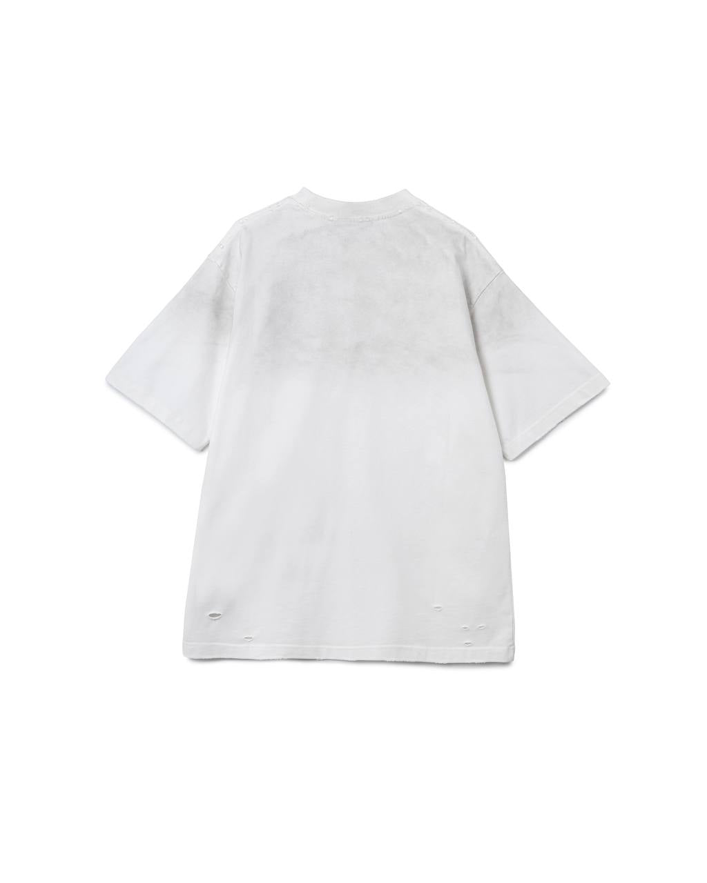 Distressed Minimal Oversized Tee