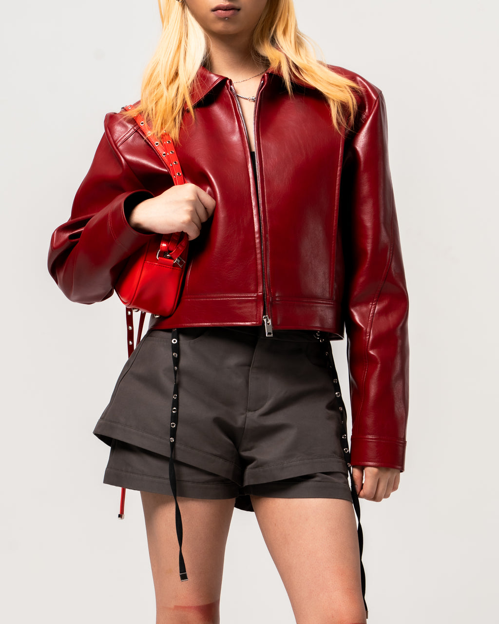 N E O CH.1 Leather Jacket