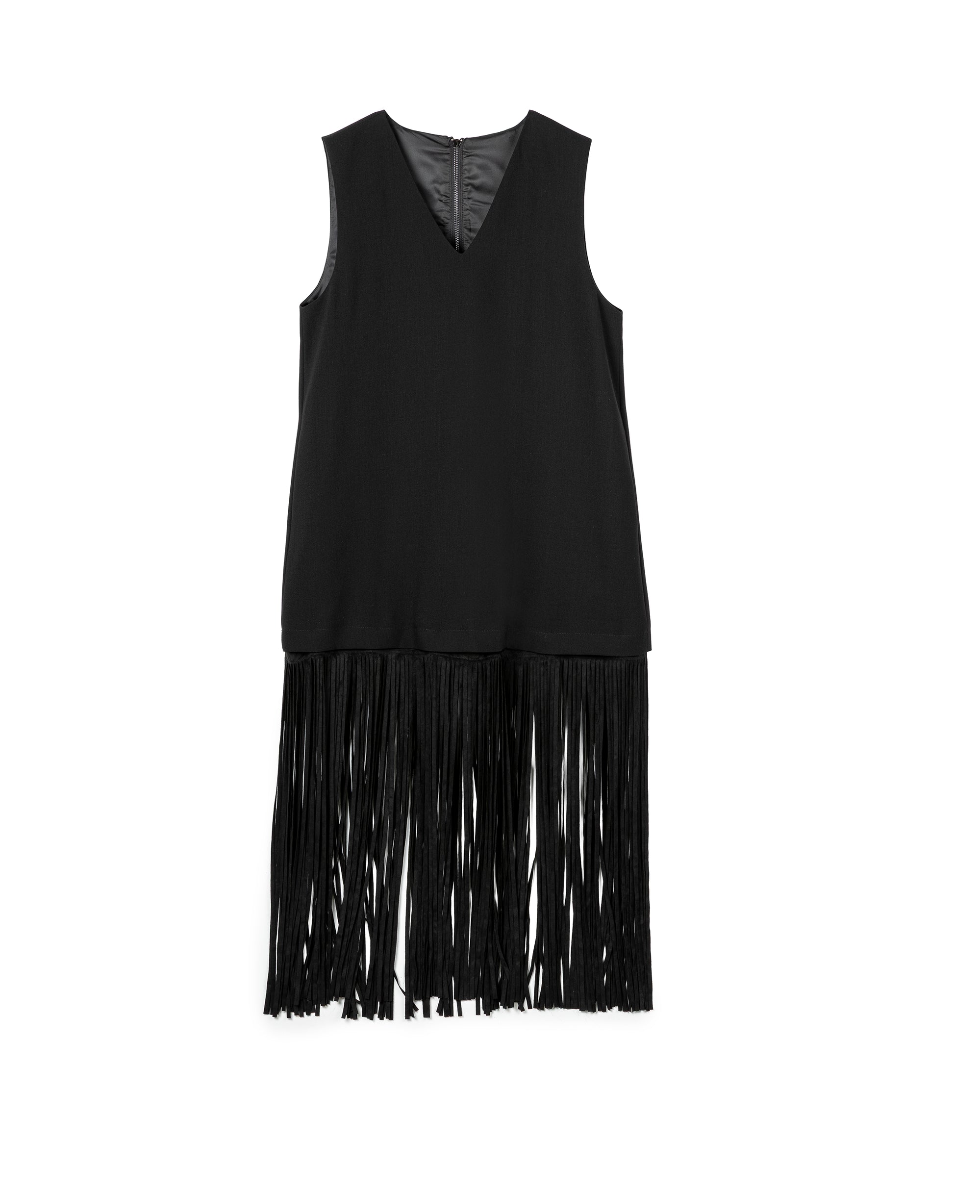 Fringe Sleeveless Dress