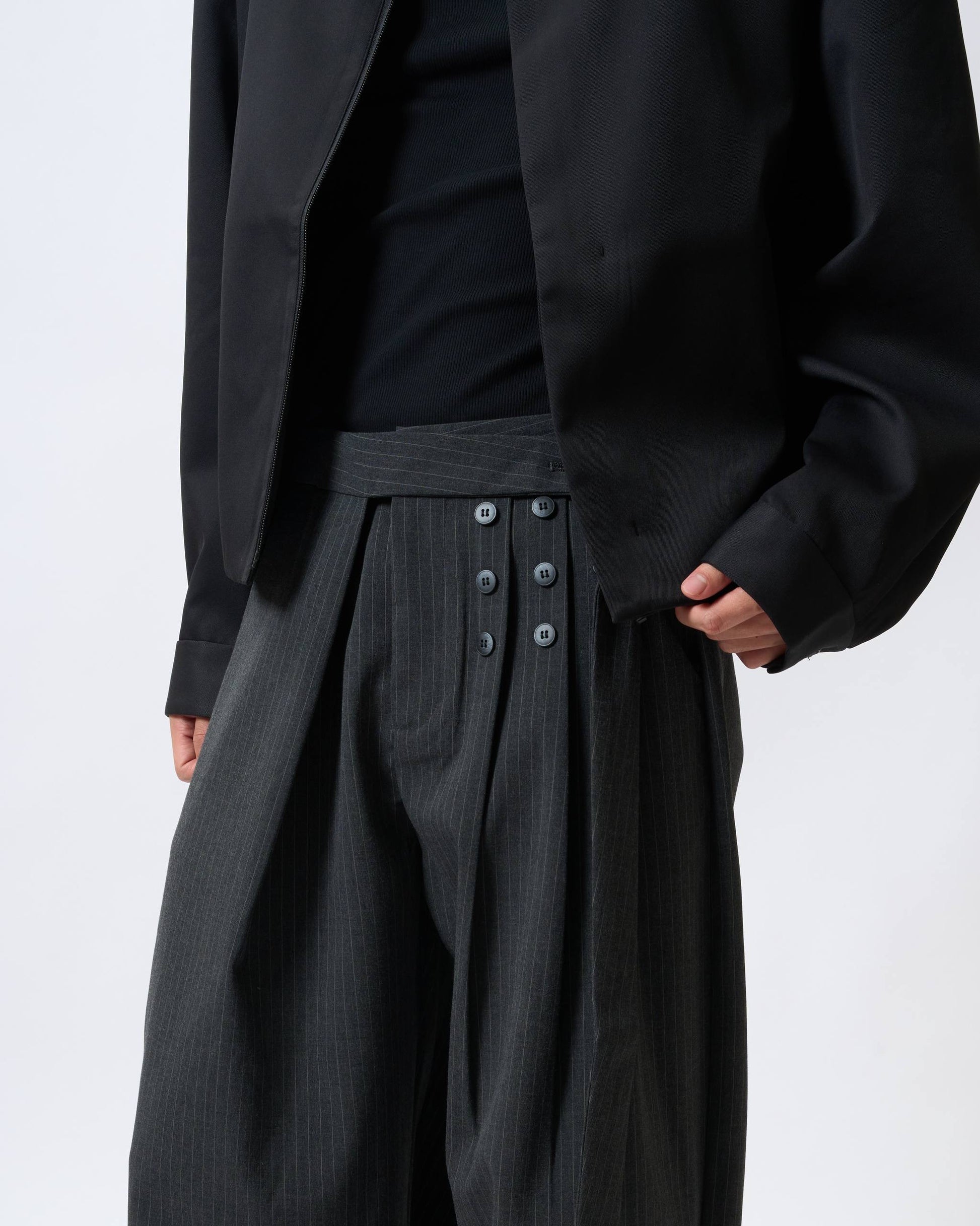 Tailored Pinstripe Trousers