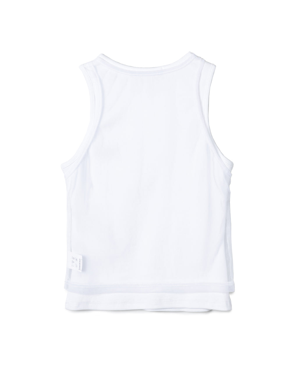 Layered Mesh-Detail Tank Top