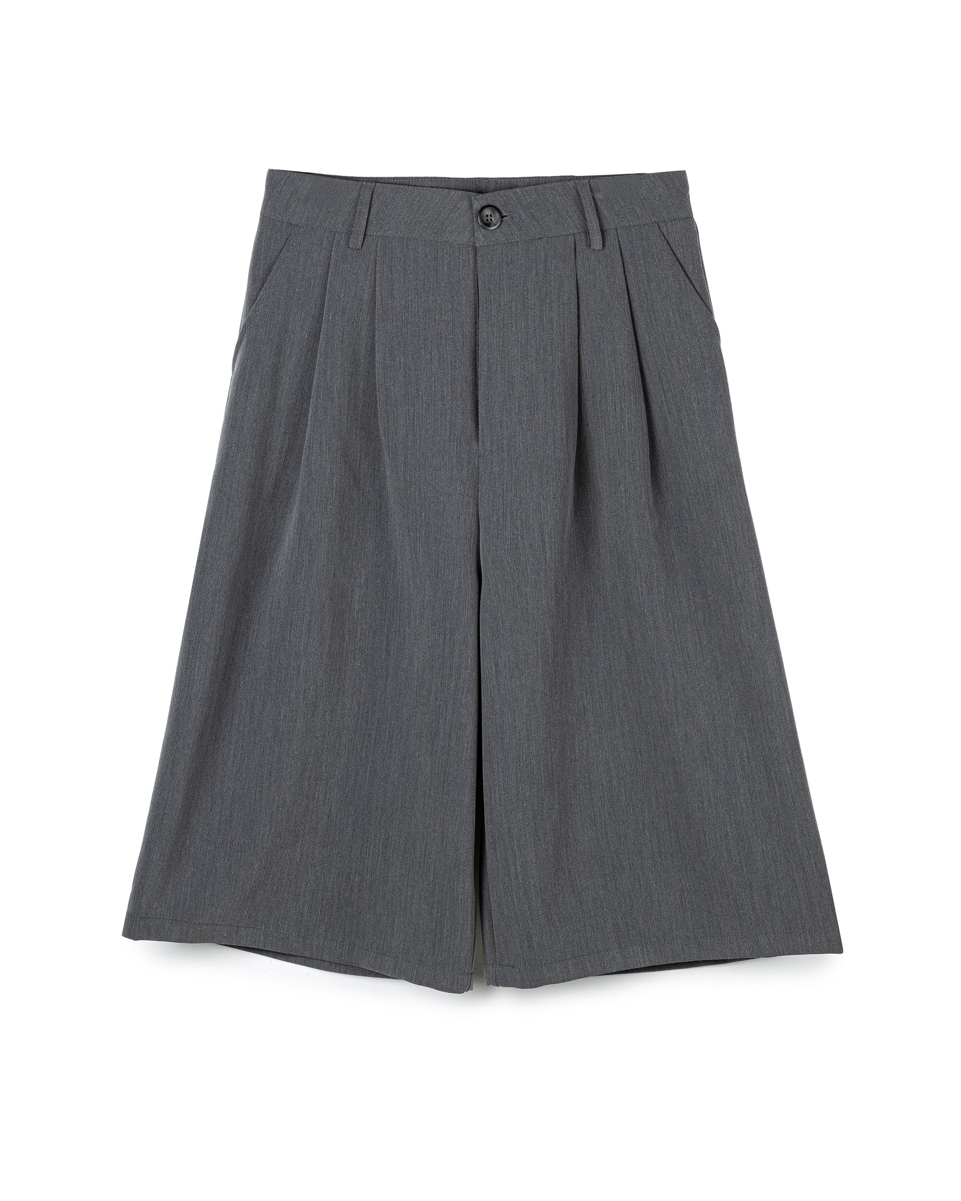 Structured Cinch-Back Culottes