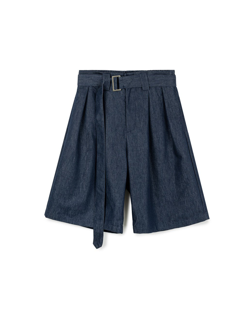 Box Pleat Wide Shorts