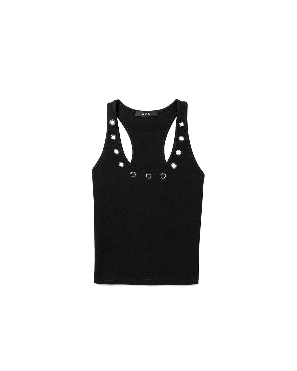 Eyelet Tank Top