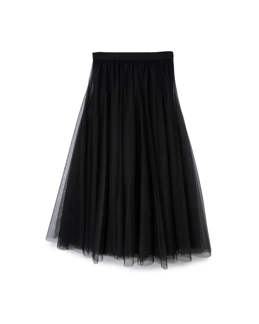 Minimal Layer Tulle Skirt