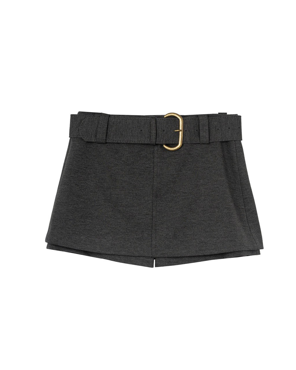Tailored Belted Mini Shorts