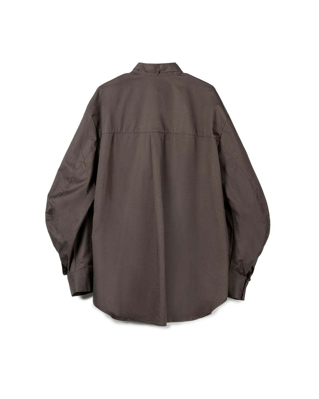 Minimalist Buckle-Collar Shirt
