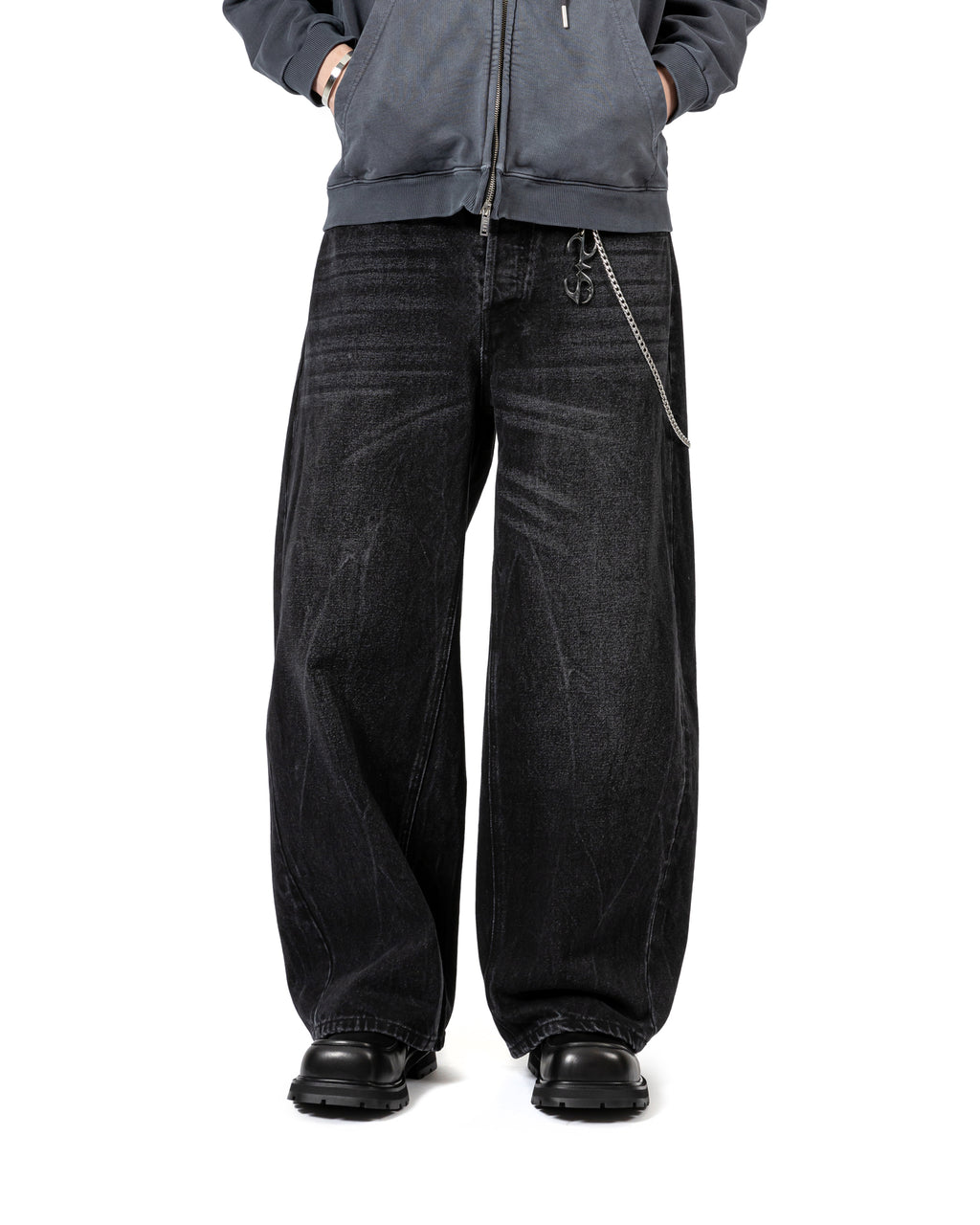 Denim Baggy Pants