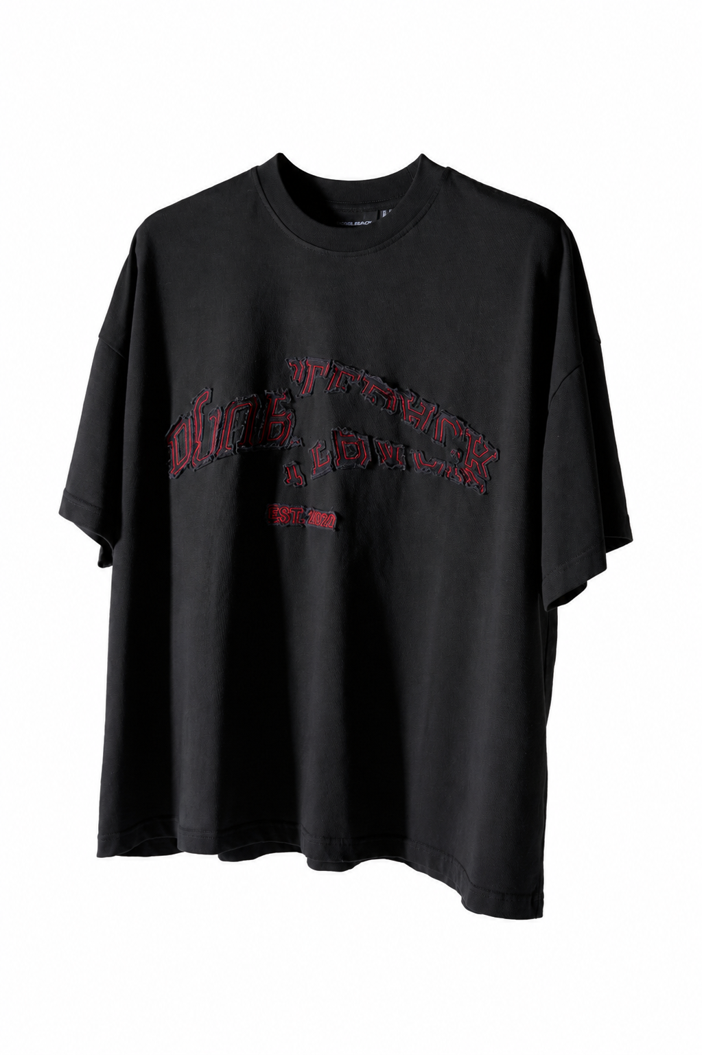 DOUBLEBACK Slash Logo T-Shirt Oversized