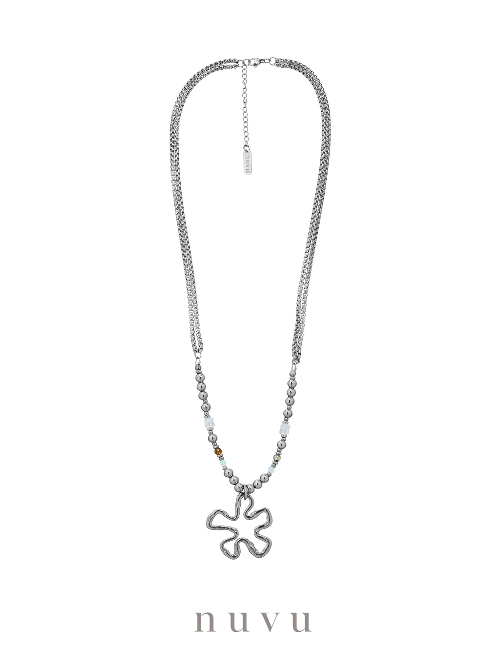 NUVU Voice of Flower Collection
Full Bloom
Necklace
40cm