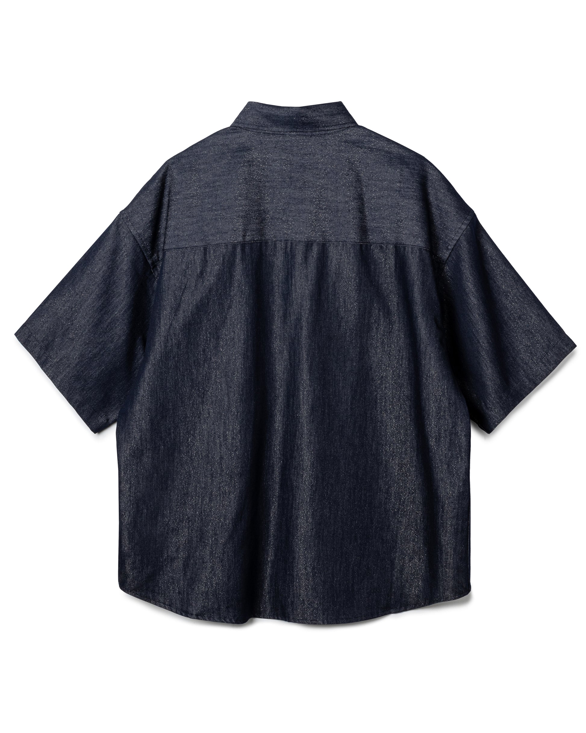 Relaxed Dual-Pocket Denim Shirt