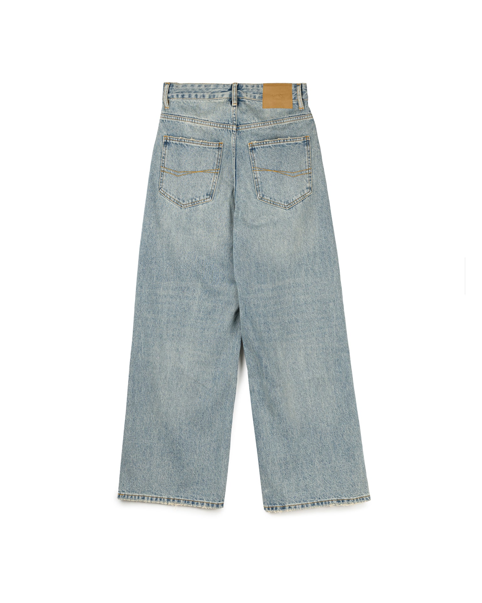 Unisex Straight Cut Denim Pants